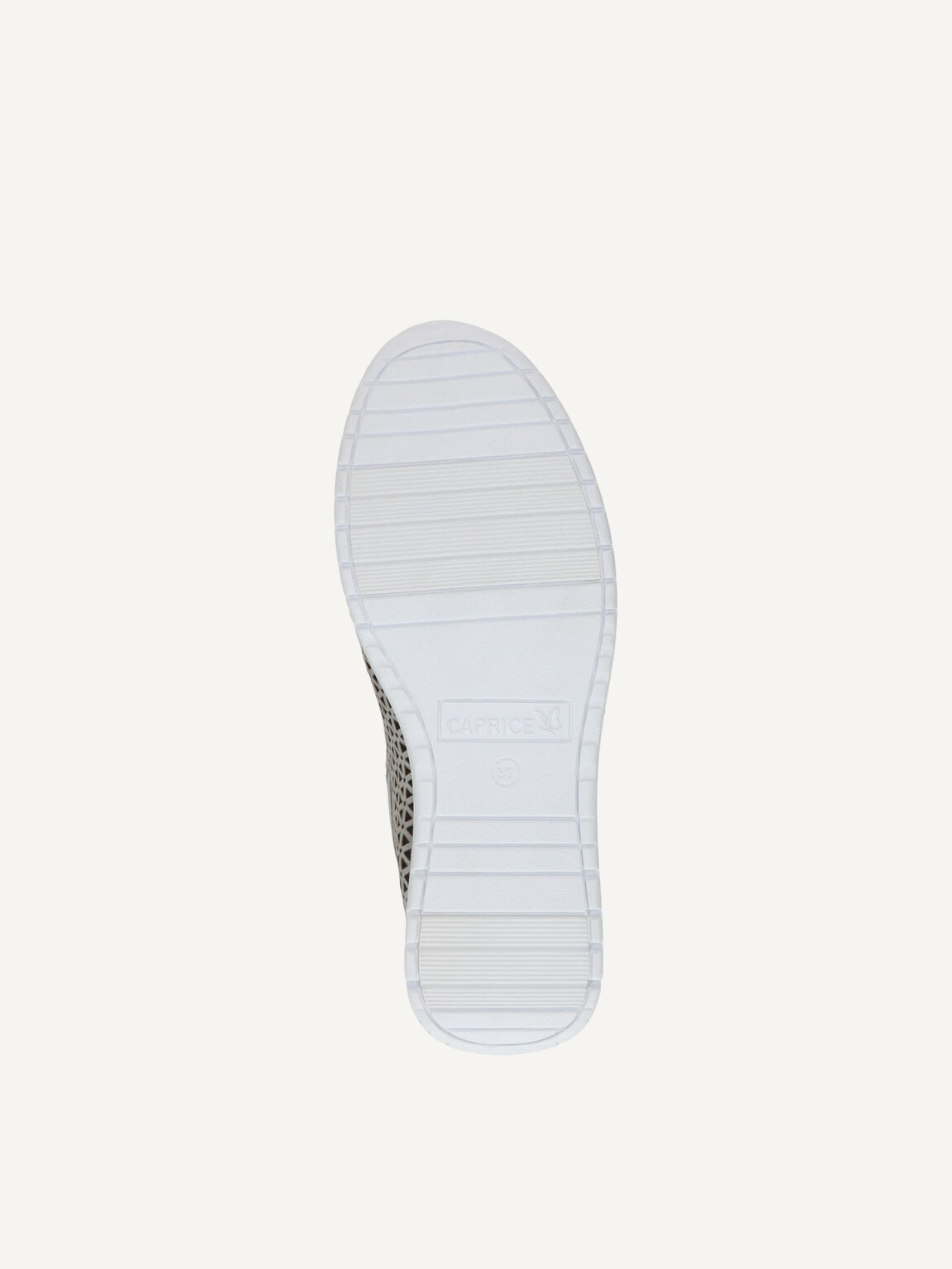 Caprice, Leather Sneaker - metallic SILVER SUE MET, image 4 of 5