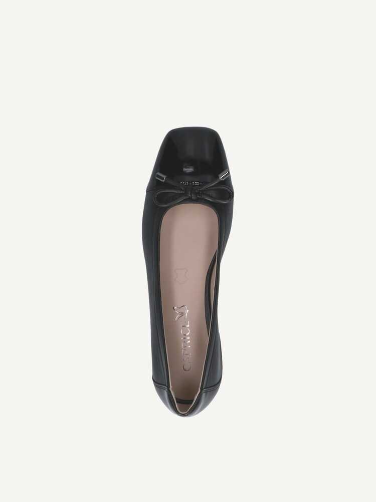 Caprice, Leather Ballerina - black BLACK COMB, image 6 of 6