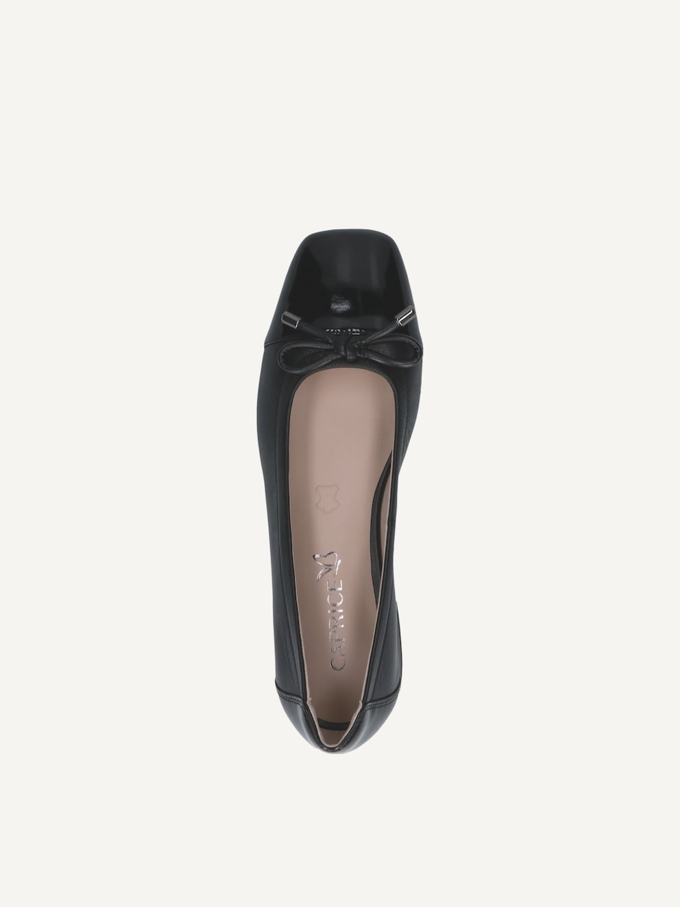Caprice, Ballerine en cuir - noir BLACK COMB, image 5 sur 6