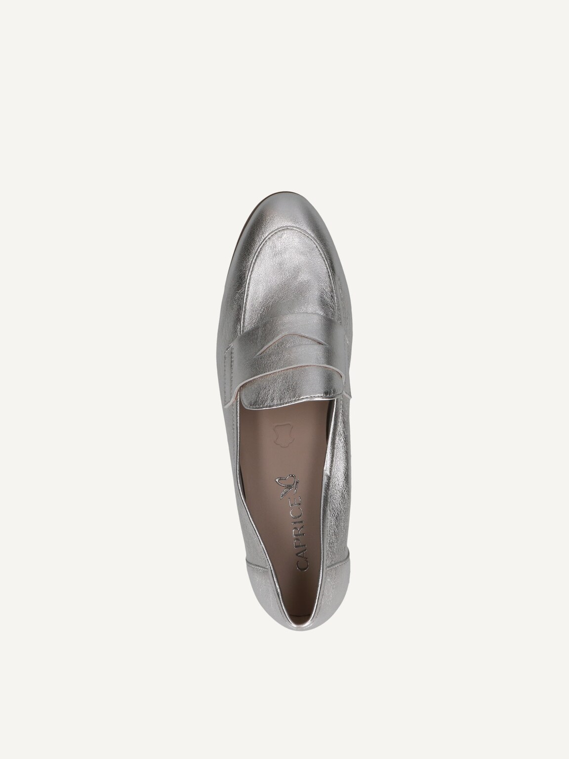 Caprice, Leather Slipper - metallic PEARL METALLIC, image 5 of 5