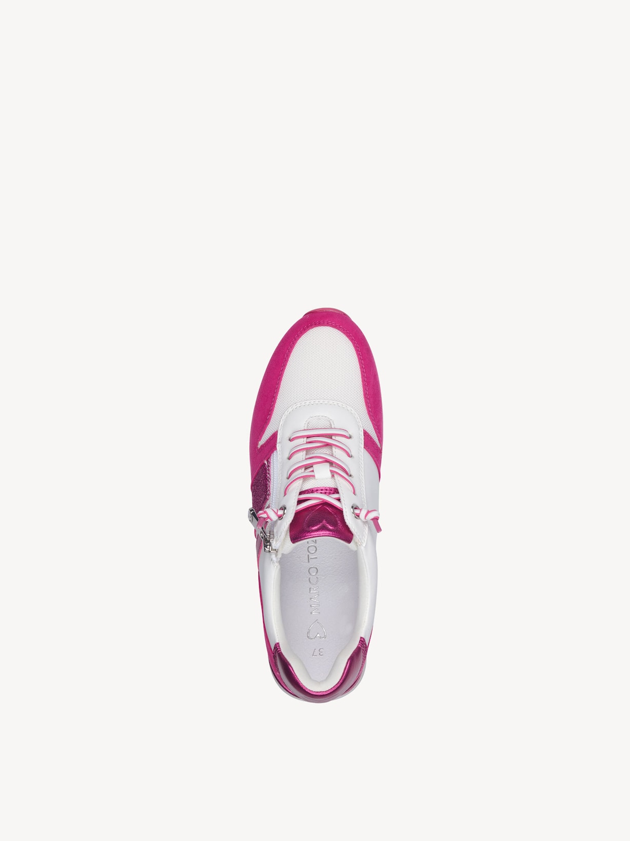 Marco Tozzi, Sneaker - weiß WHITE/PINK, Bild 5 von 6
