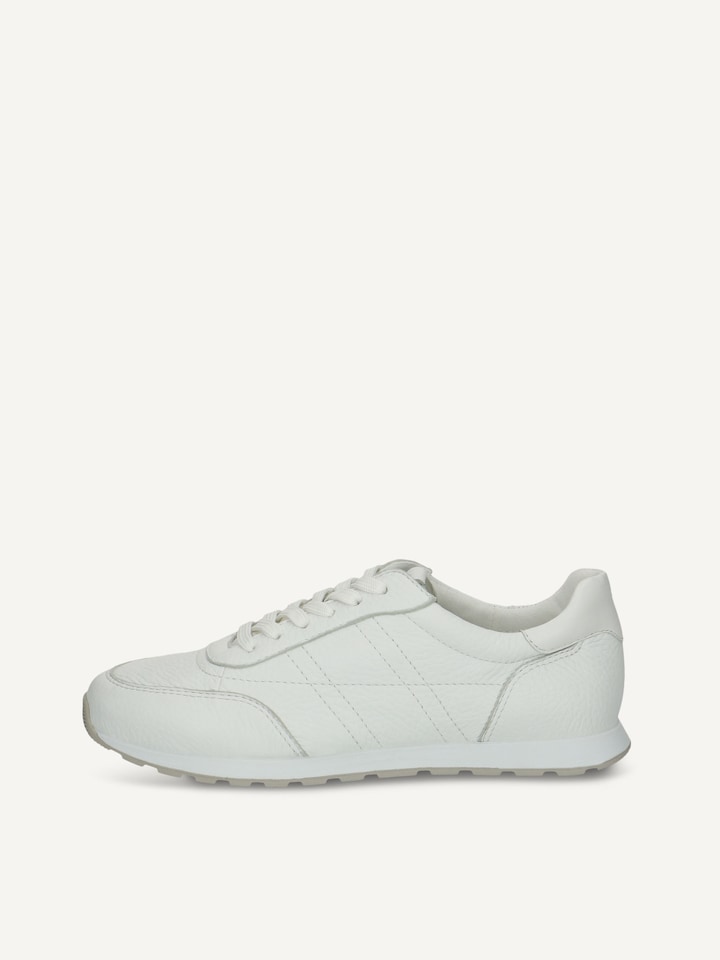 Caprice, Basket en cuir - blanc WHITE DEER COM