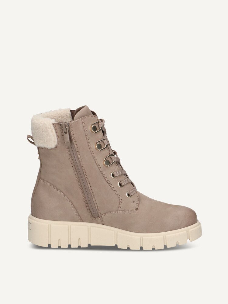 Caprice, Bootie - brown warm lining MUD NUBUC, image 3 of 5