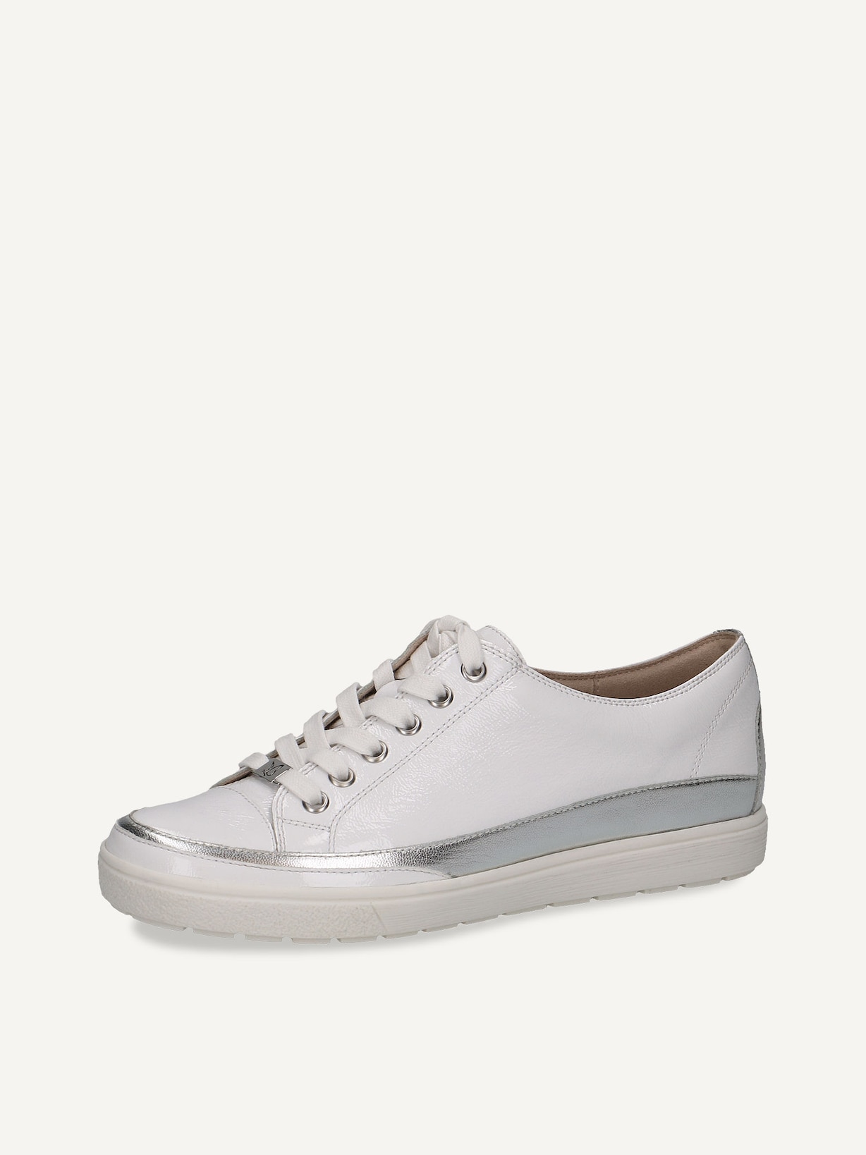 Caprice, Basket en cuir - blanc WHITE COMB, image 2 sur 5
