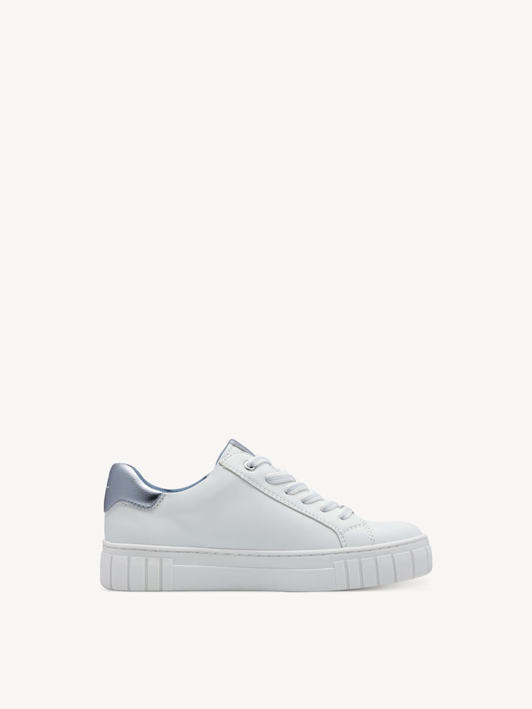 Marco Tozzi, Sneaker - bianco WHITE/LT.BLUE, immagine 6 di 6