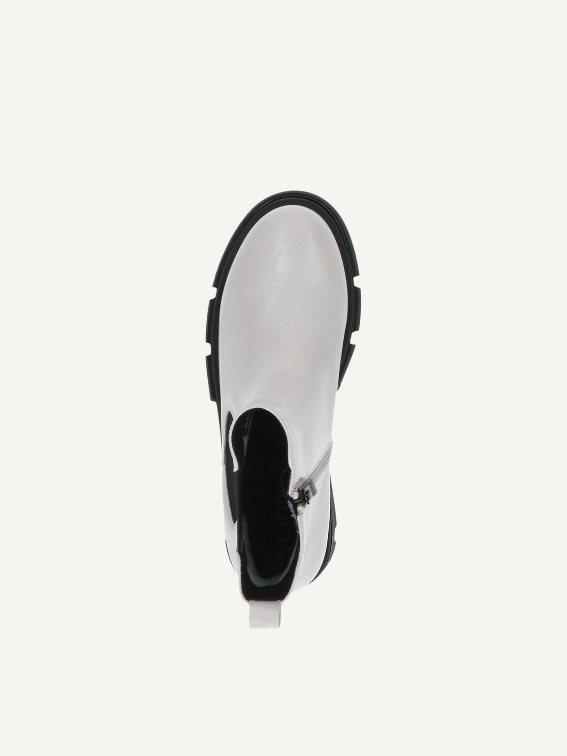 Caprice, Chelsea boot - white WHITE NAPLAK, image 5 of 5