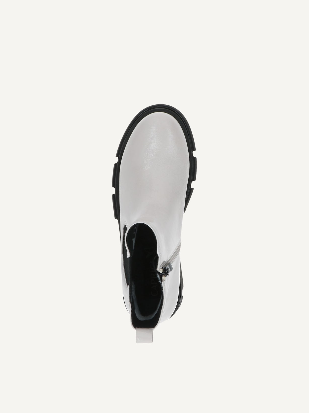 Caprice, Bottine Chelsea - blanc WHITE NAPLAK, image 4 sur 5