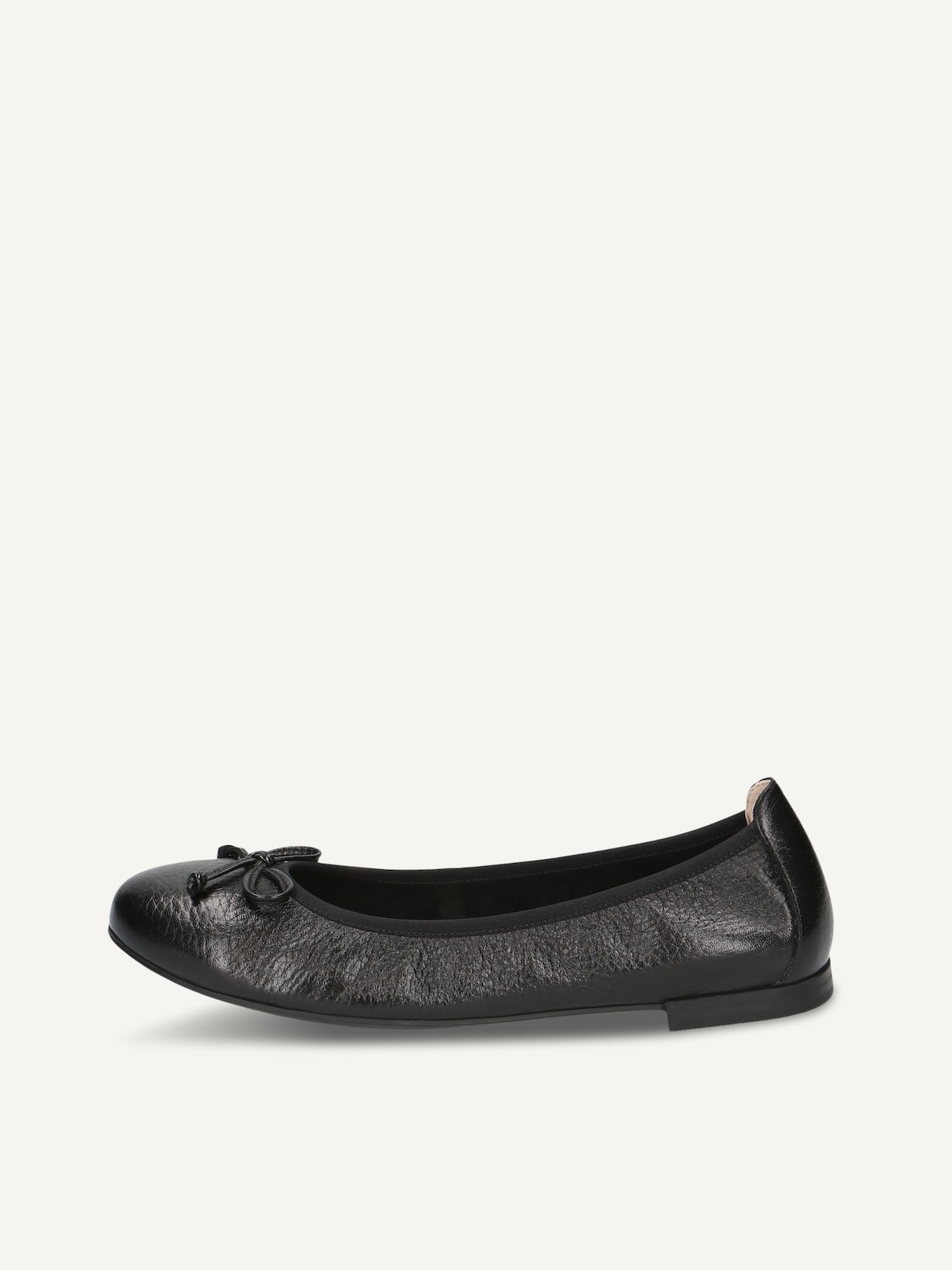 Caprice, Ballerine en cuir - noir BLACK DEER, image 1 sur 5