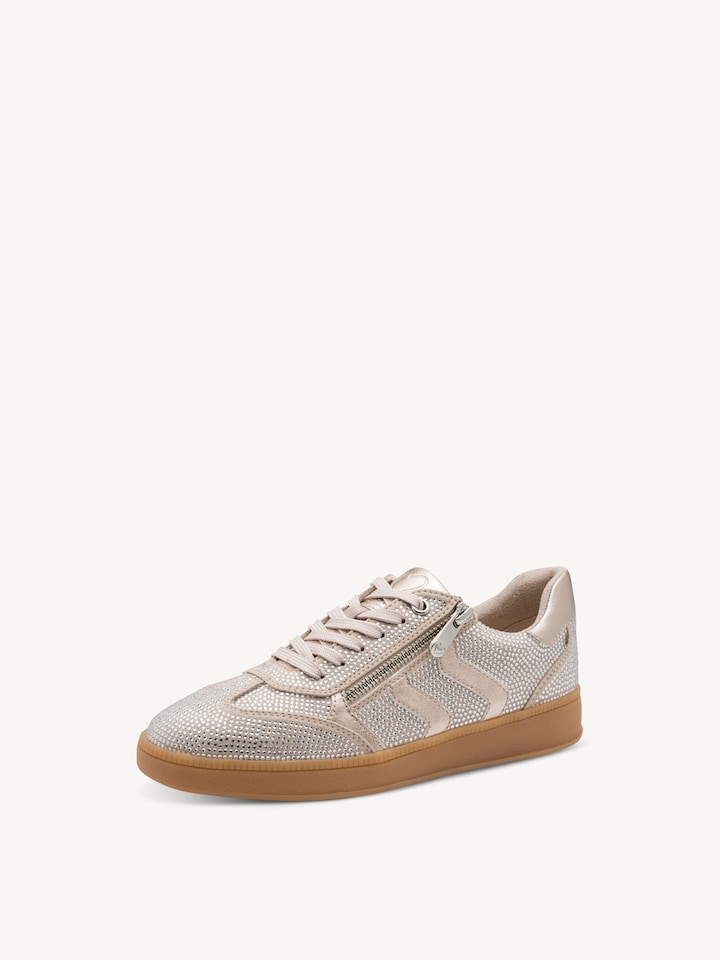 Marco Tozzi, Sneaker - metallic PLATINUM