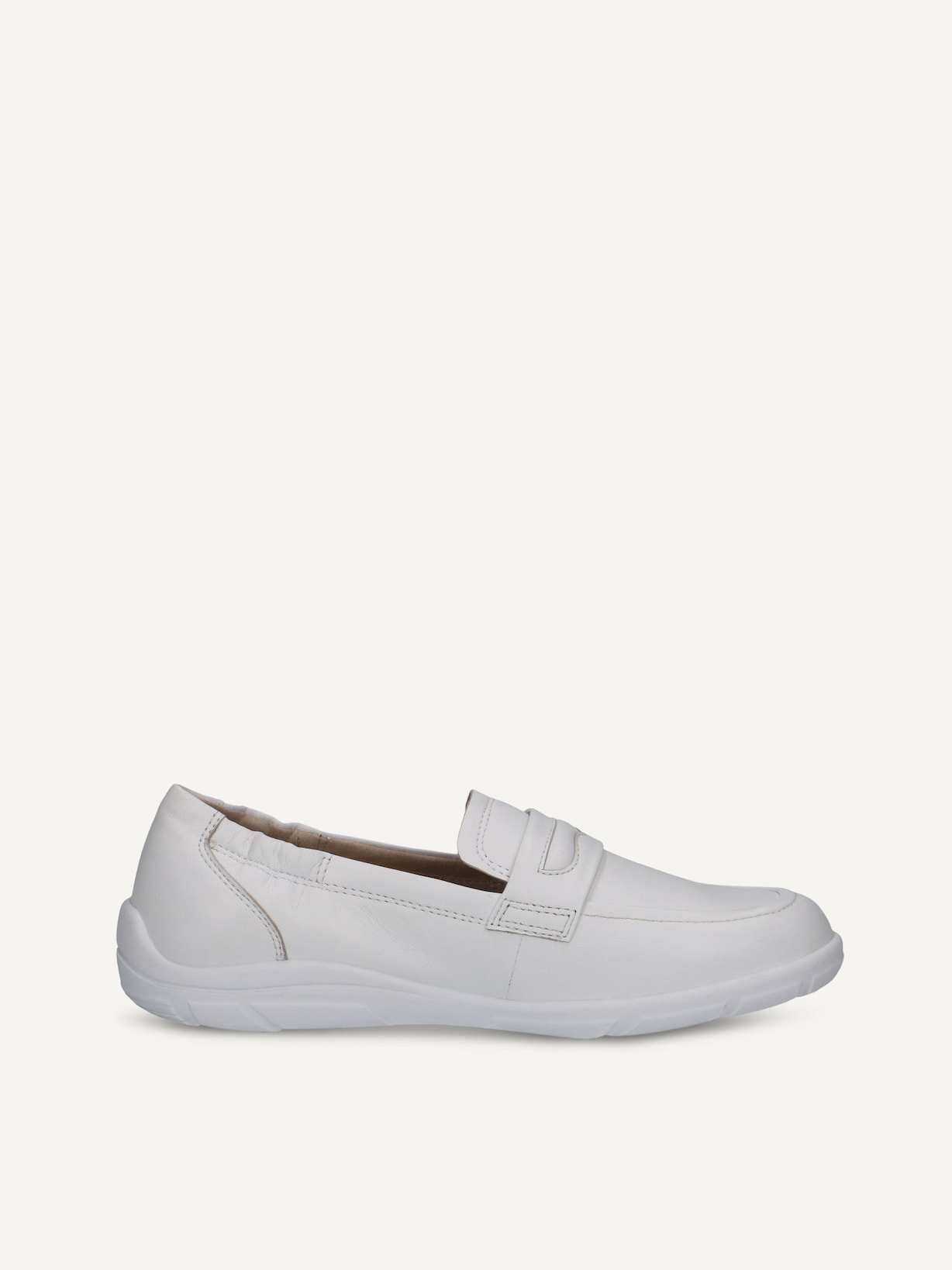 Caprice, Slipper en cuir - blanc WHITE NAPPA, image 3 sur 5