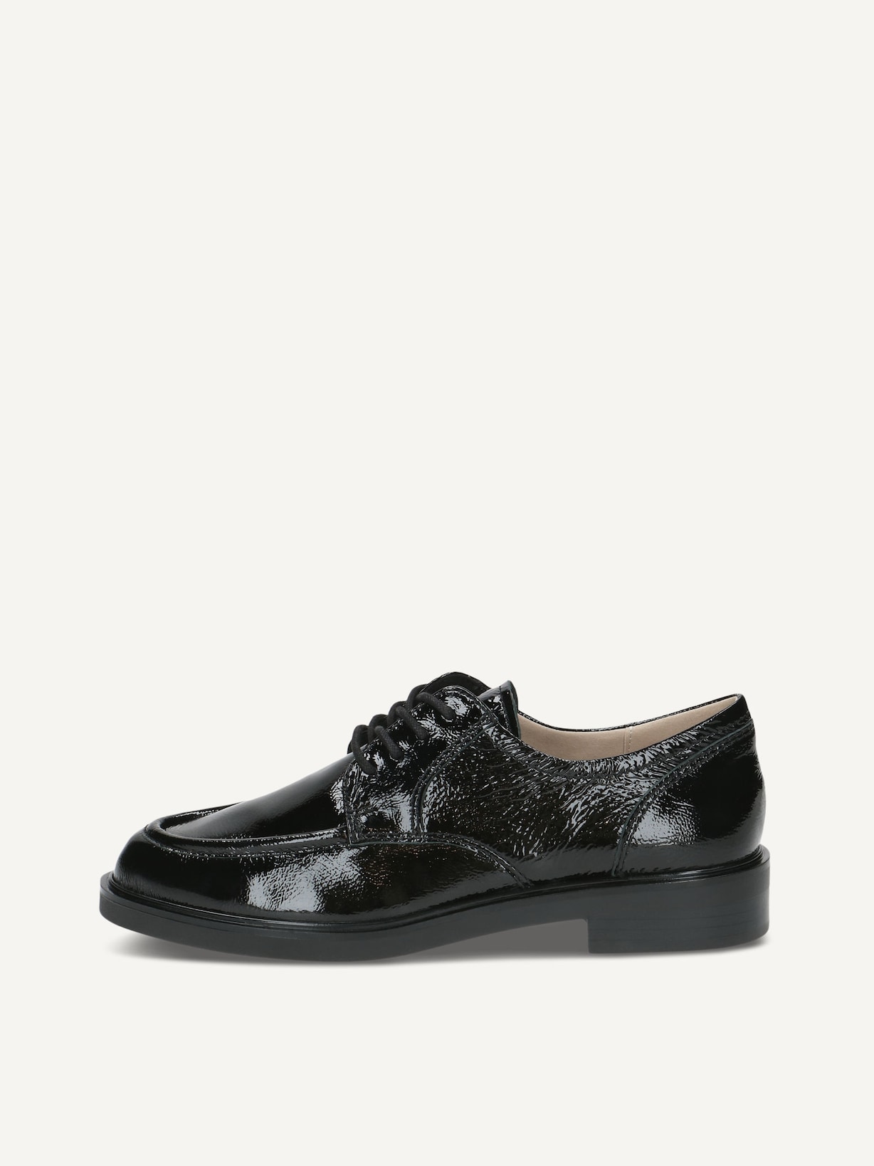 Caprice, Derbie en cuir - noir BLACK NAPLAK, image 1 sur 5