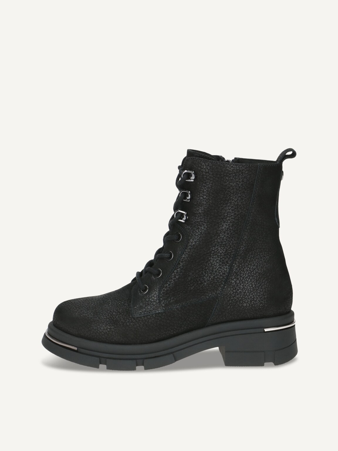 Caprice, Leather Bootie - black BLACK NUBUC, image 2 of 5