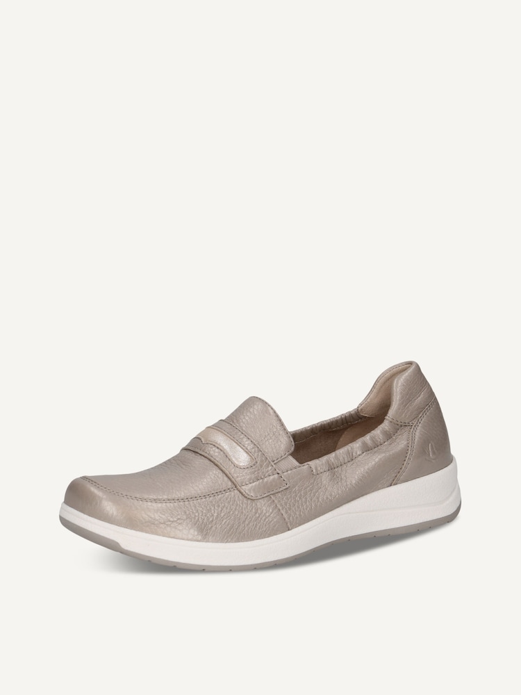 Caprice, Slipper en cuir - gris STONE PER.DEER, image 3 sur 6