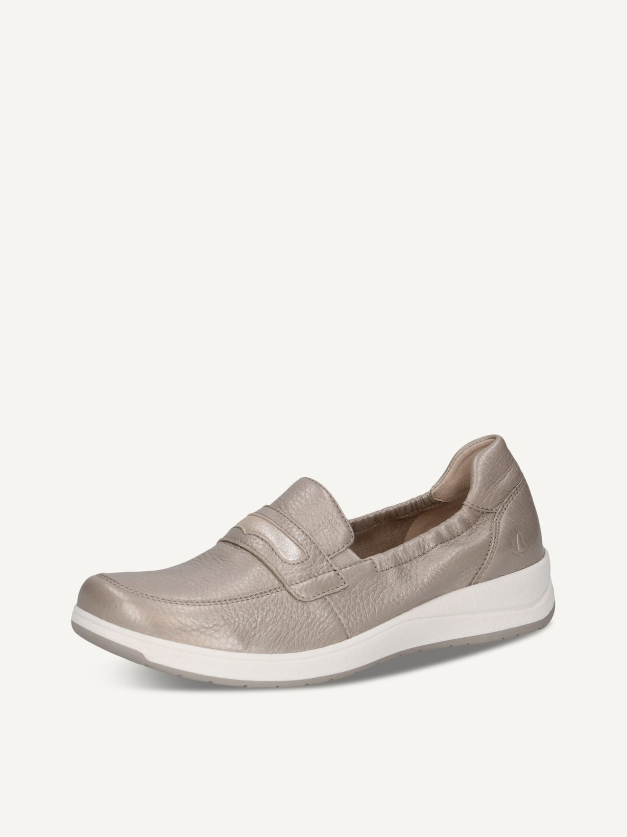 Caprice, Slipper en cuir - gris STONE PER.DEER, image 3 sur 6