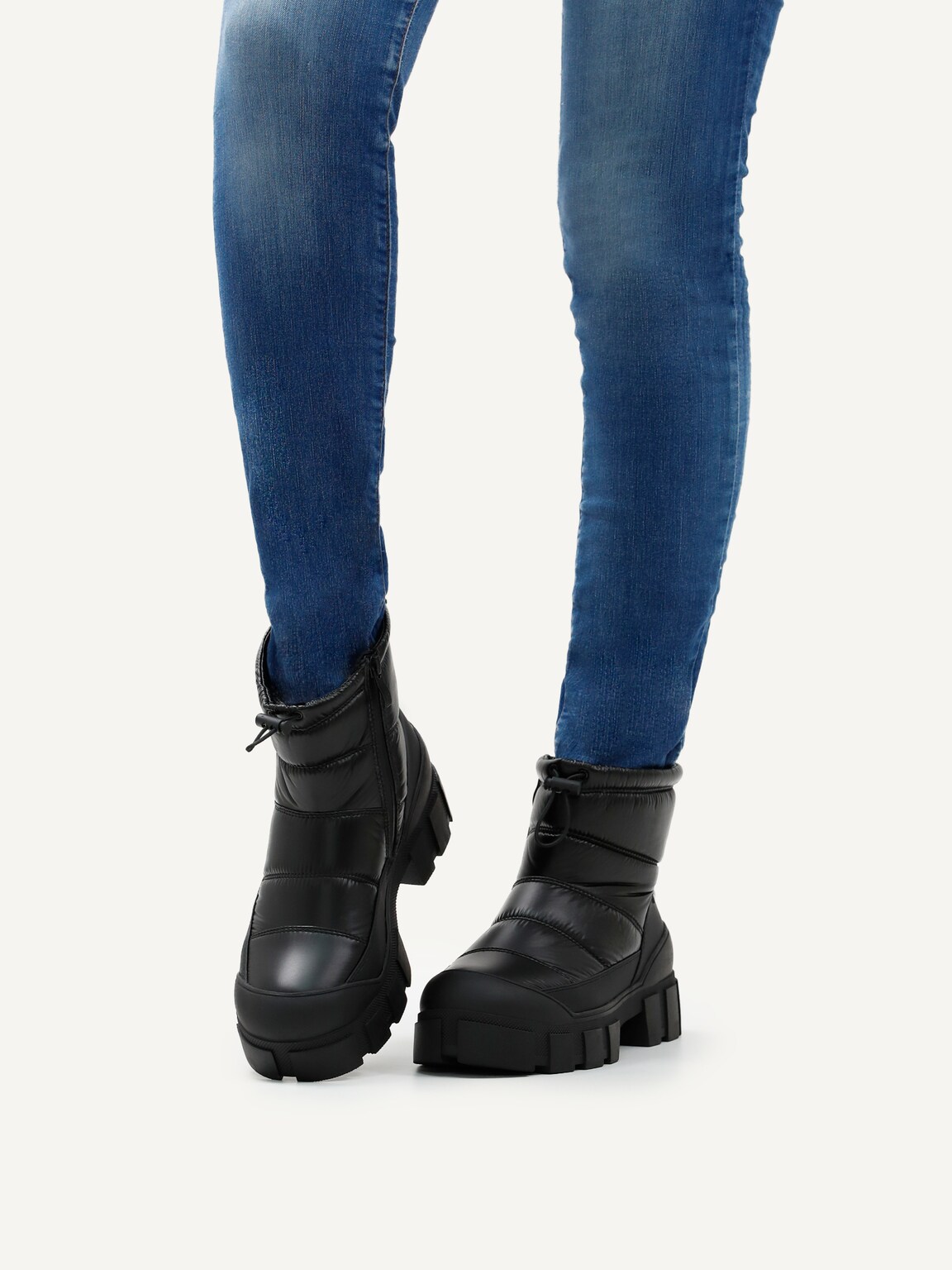 Caprice, Bootie - black warm lining BLACK COMB, image 2 of 6