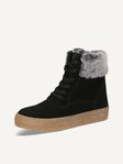 Selected, Caprice, Bootie - black warm lining BLACK SUEDE