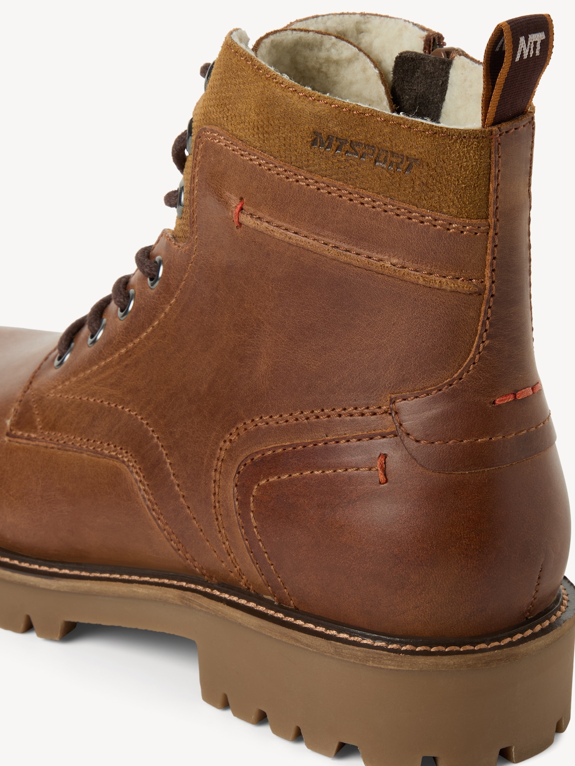 Marco Tozzi, Bottine en cuir - marron doublure chaude COGNAC, image 5 sur 6