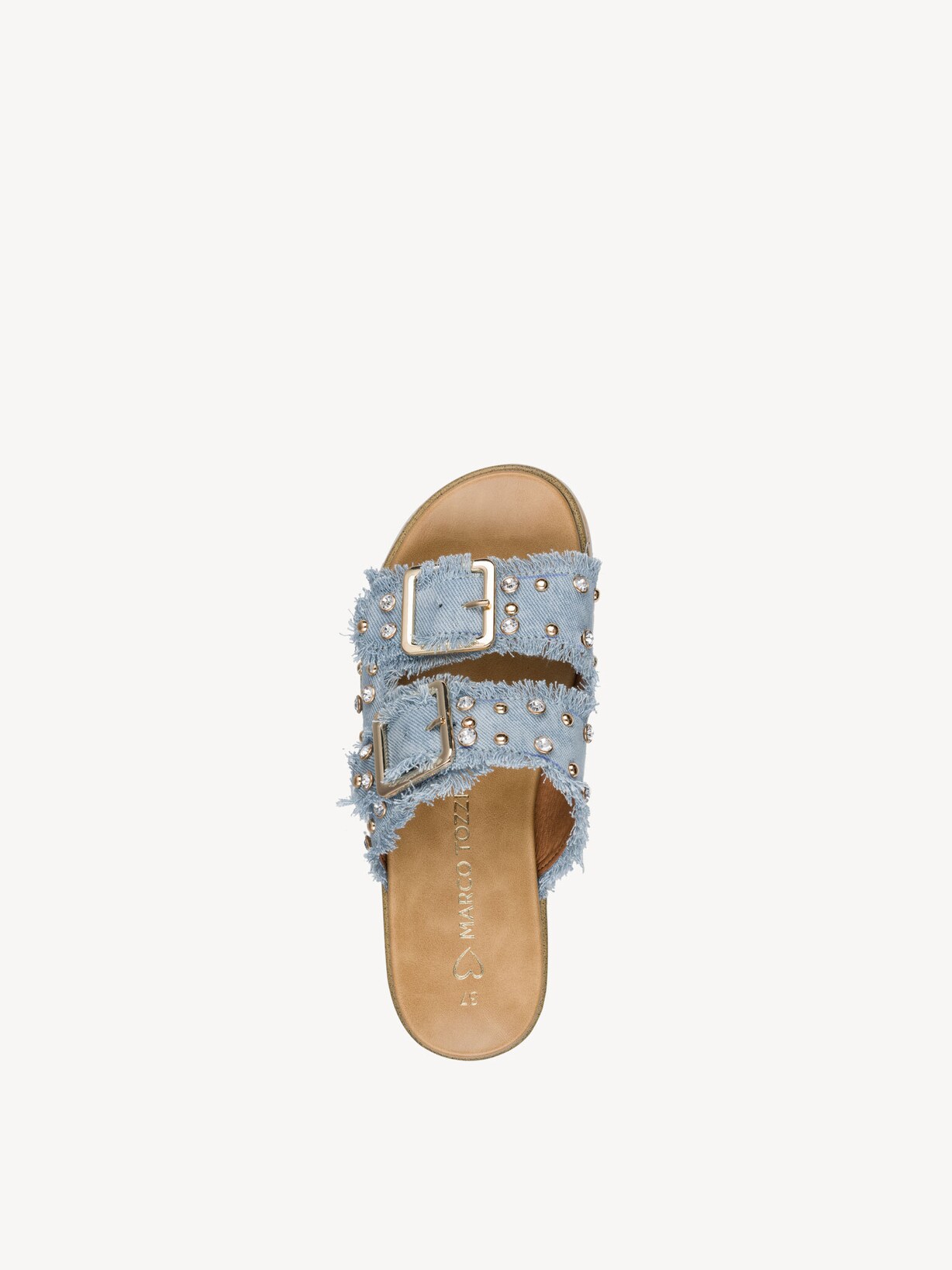 Marco Tozzi, Ciabatte - blu BLUE JEANS, immagine 5 di 6
