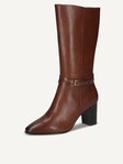Not selected, Caprice, Leather Bootie - brown COGNAC NAPPA