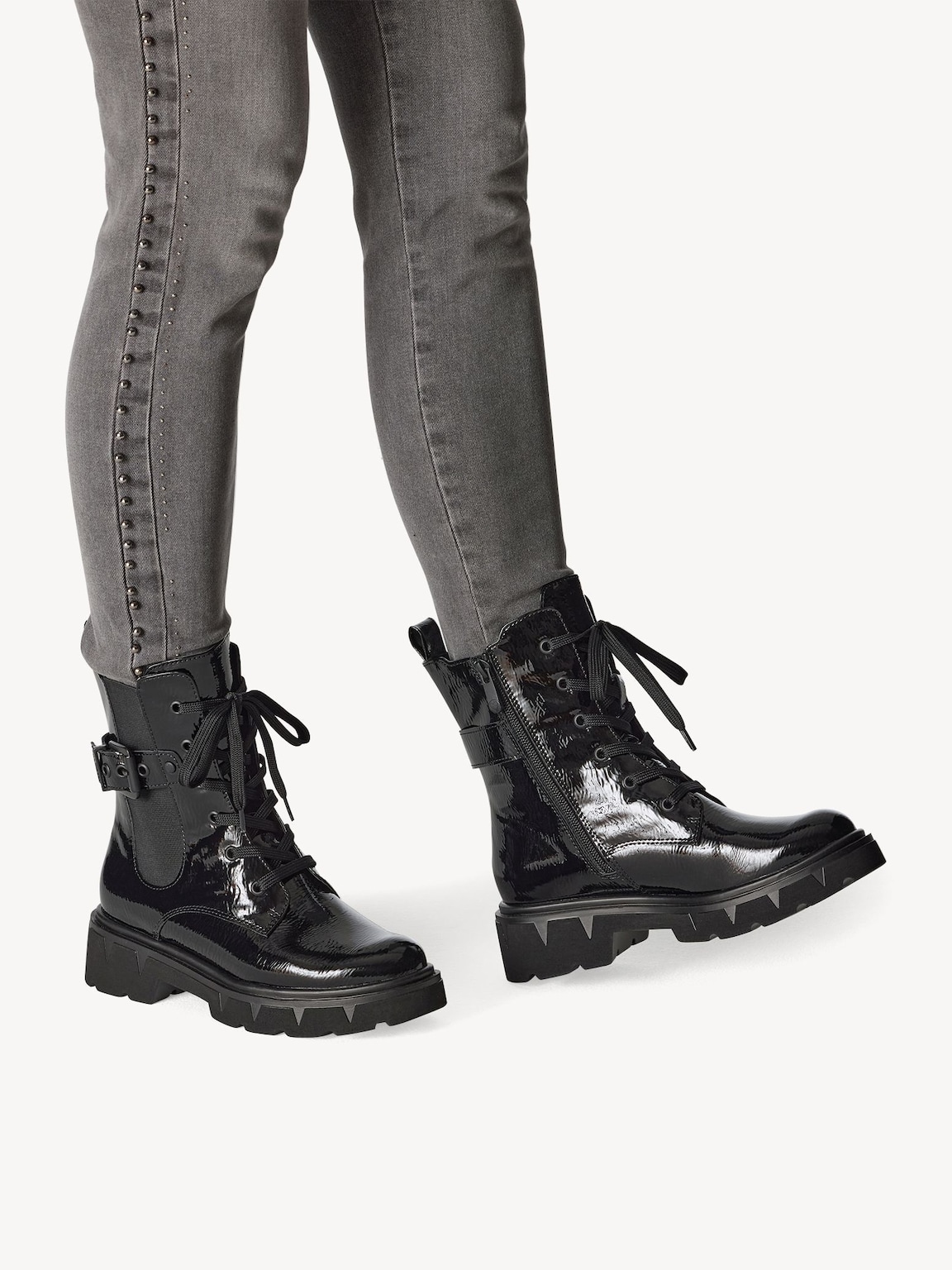 Marco Tozzi, Stivaletti - nero BLACK PATENT, immagine 2 di 7