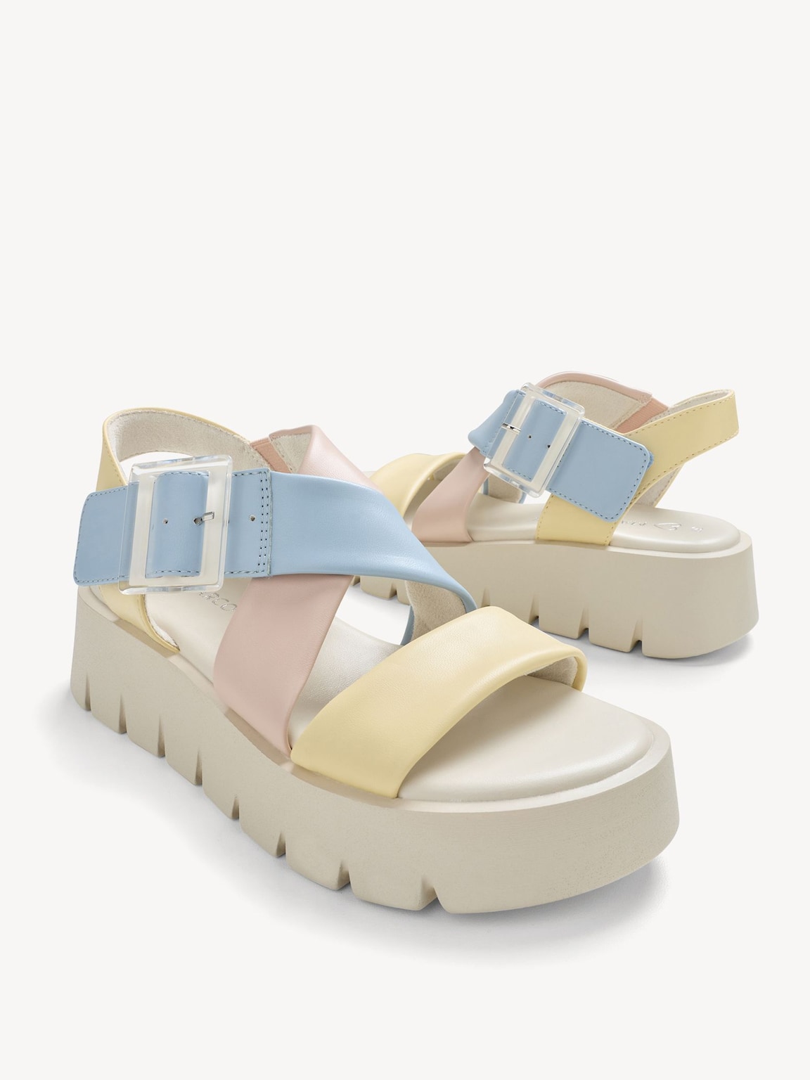 Marco Tozzi, Sandalo - giallo VANILLA COMB, immagine 3 di 8
