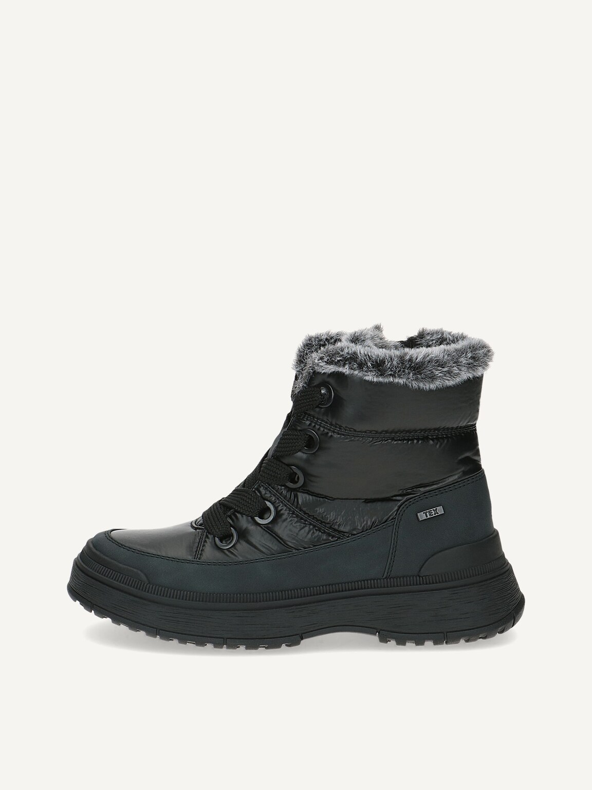 Caprice, Bootie - black warm lining BLACK COMB, image 2 of 5