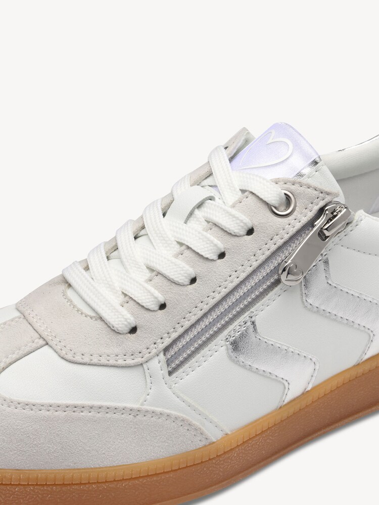 Marco Tozzi, Sneaker - bianco WHITE/SILVER, immagine 6 di 7